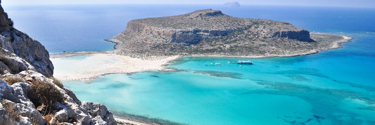 Balos beach is een van de mooiste plekken op Kreta.