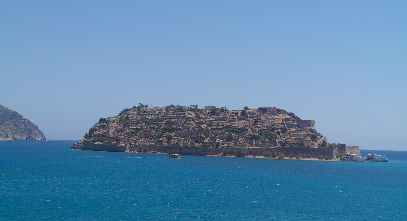 Spinalonga lepra eiland Kreta
