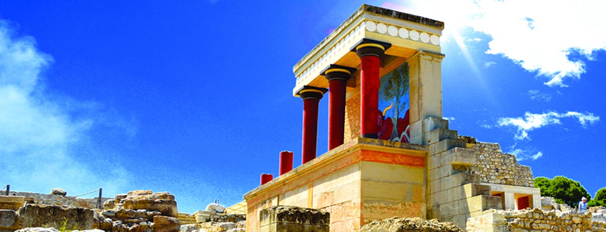 Knossos is een bijzonder stukje van de geschiedenis van Kreta