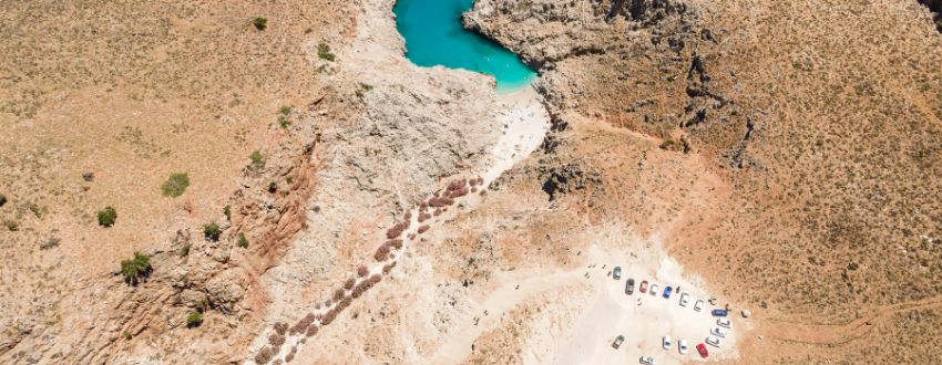 Seiten Limania Beach op Kreta